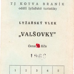 LYŽAŘSKÉ VLEKY NA VALŠOVKÁCH